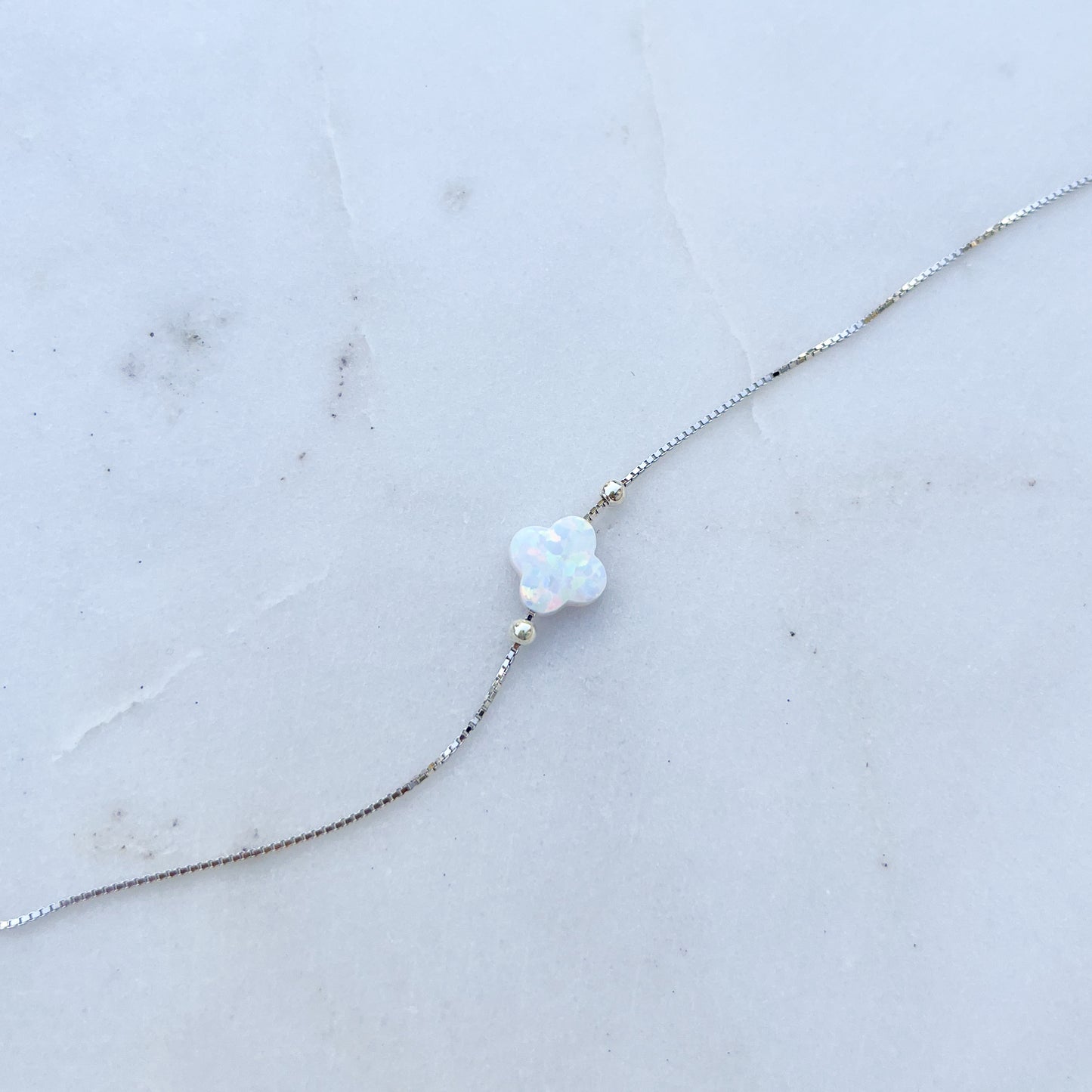 Clover Opalite Choker Necklace