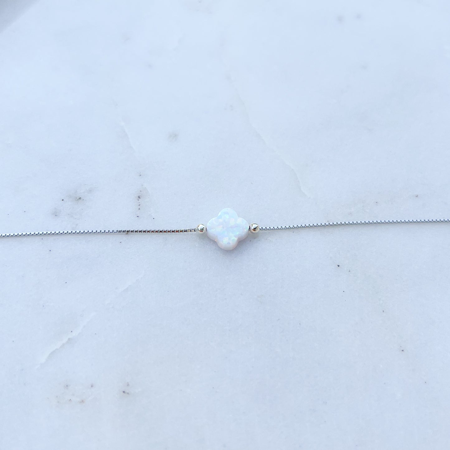 Clover Opalite Choker Necklace