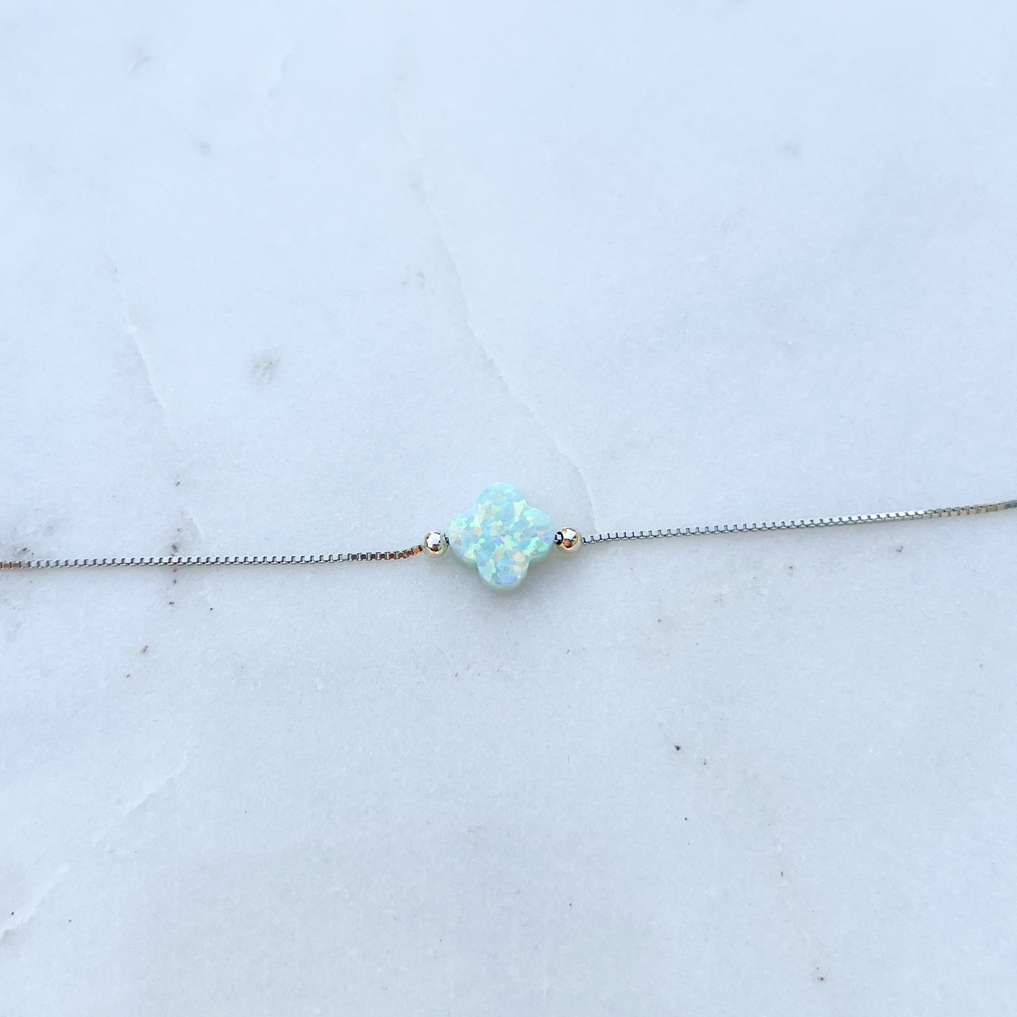 Clover Opalite Choker Necklace