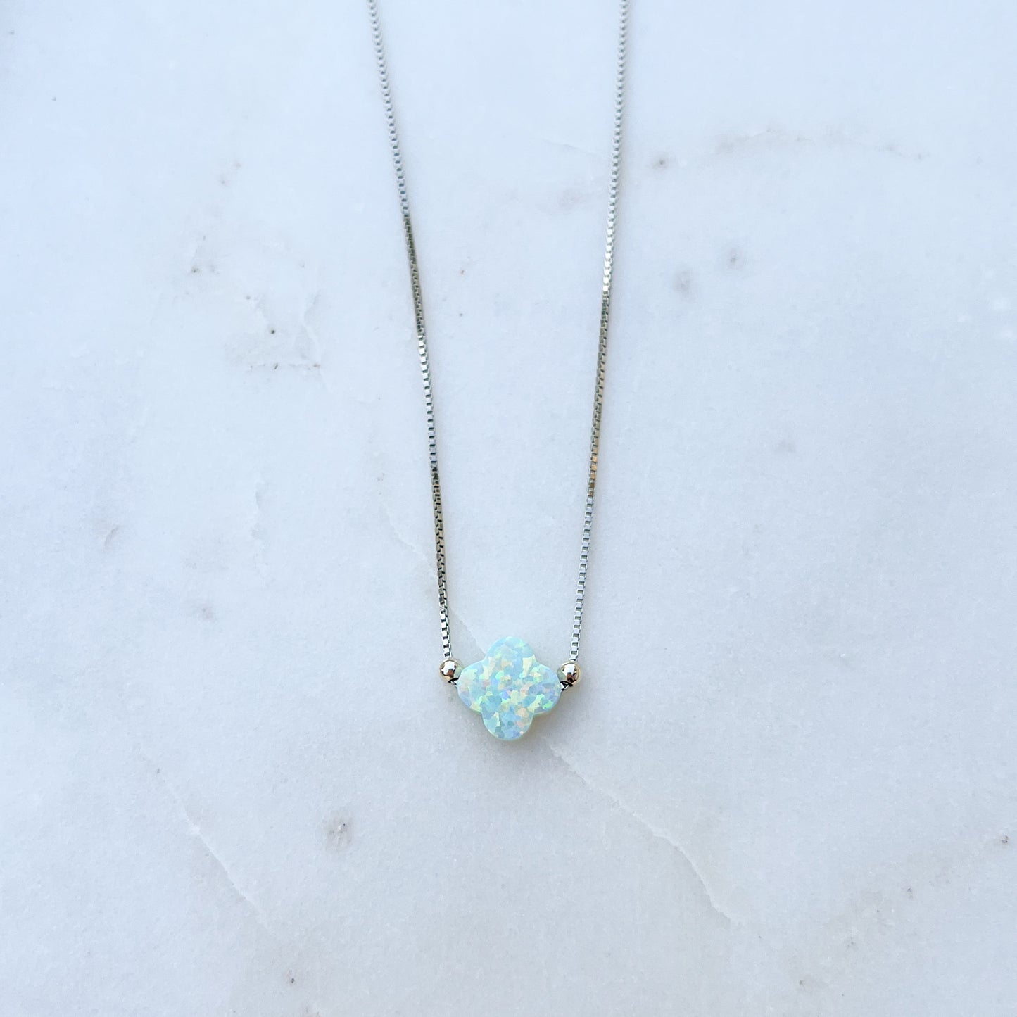 Clover Opalite Choker Necklace