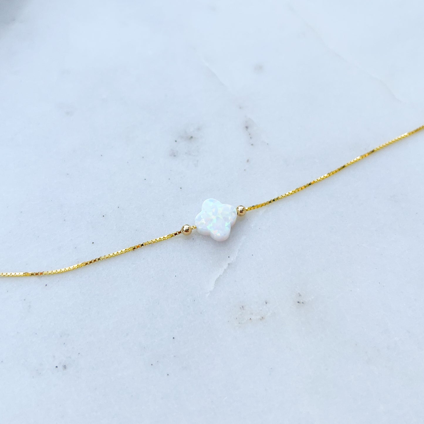 Clover Opalite Choker Necklace
