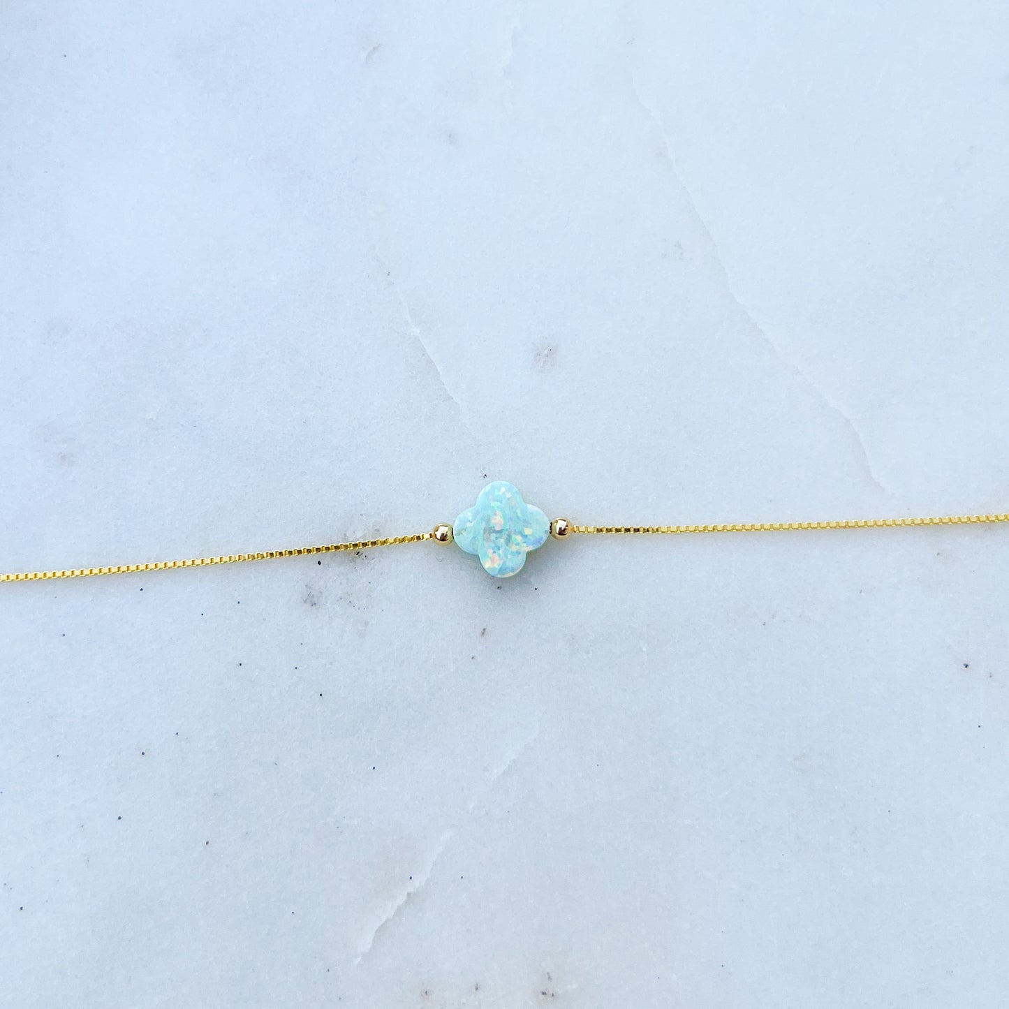 Clover Opalite Choker Necklace