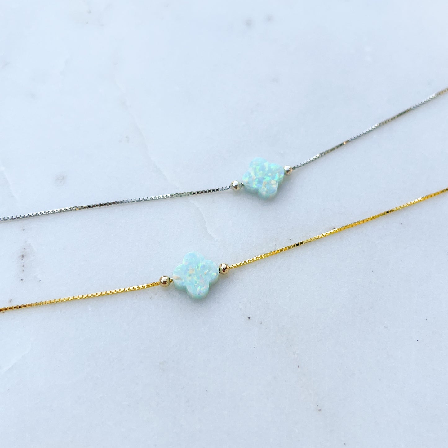 Clover Opalite Choker Necklace
