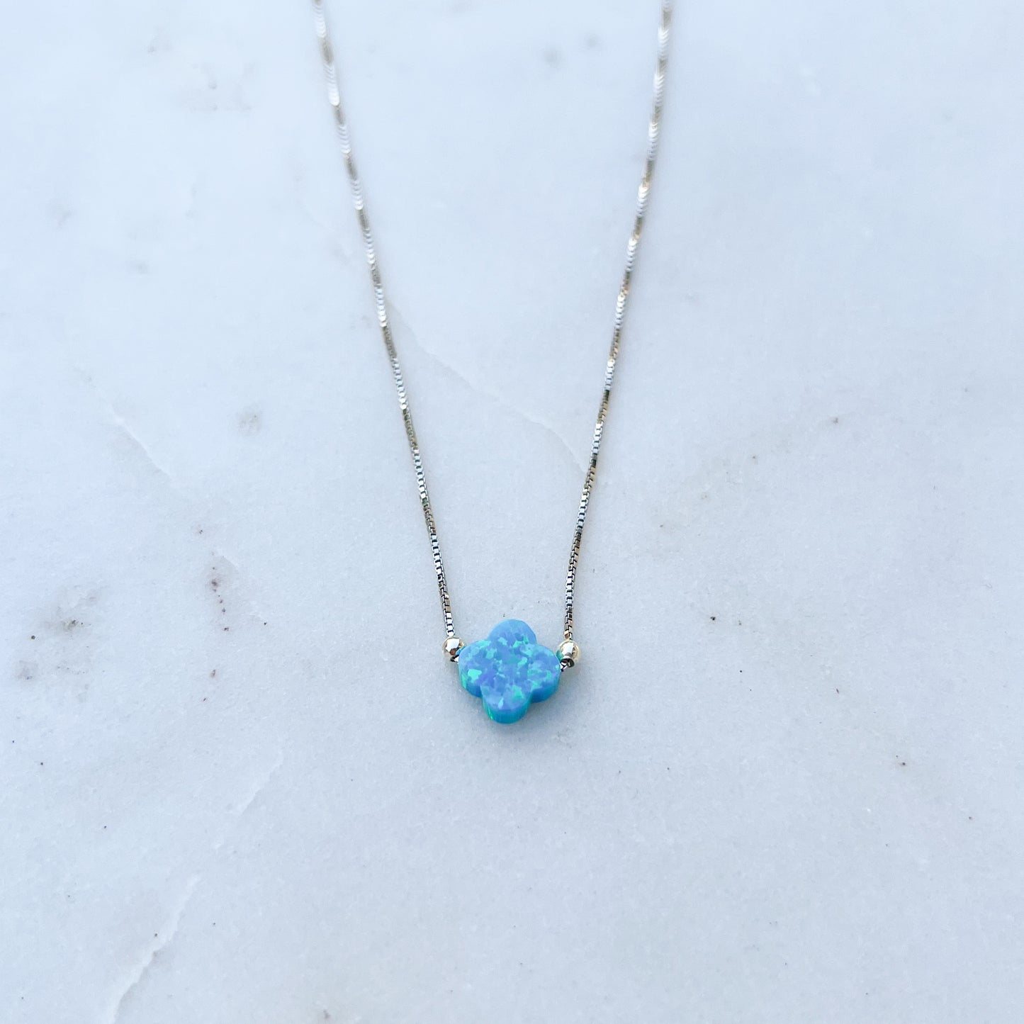 Clover Opalite Choker Necklace