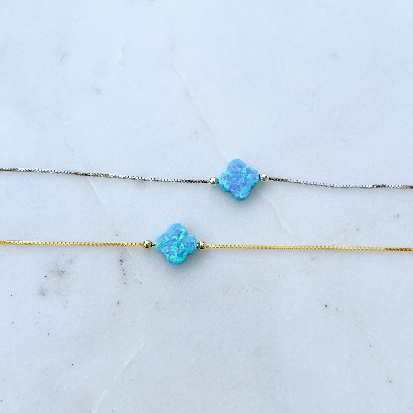 Clover Opalite Choker Necklace