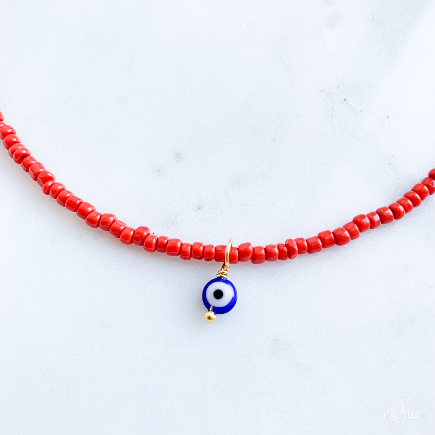 Summer Seed Bead Mati Choker