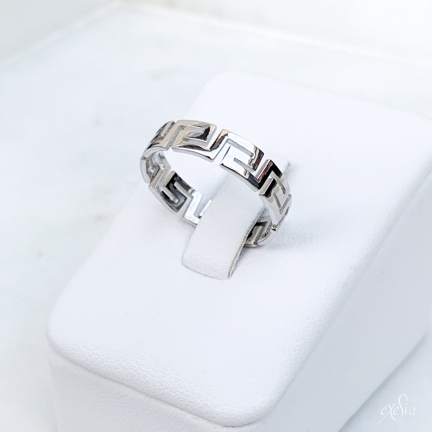 Greek Meander Ring