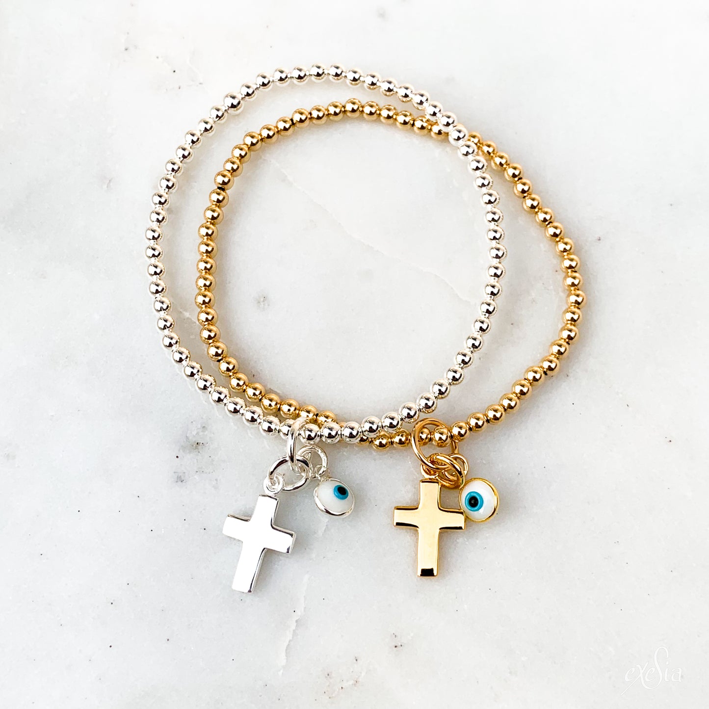 Mati Cross Bracelet