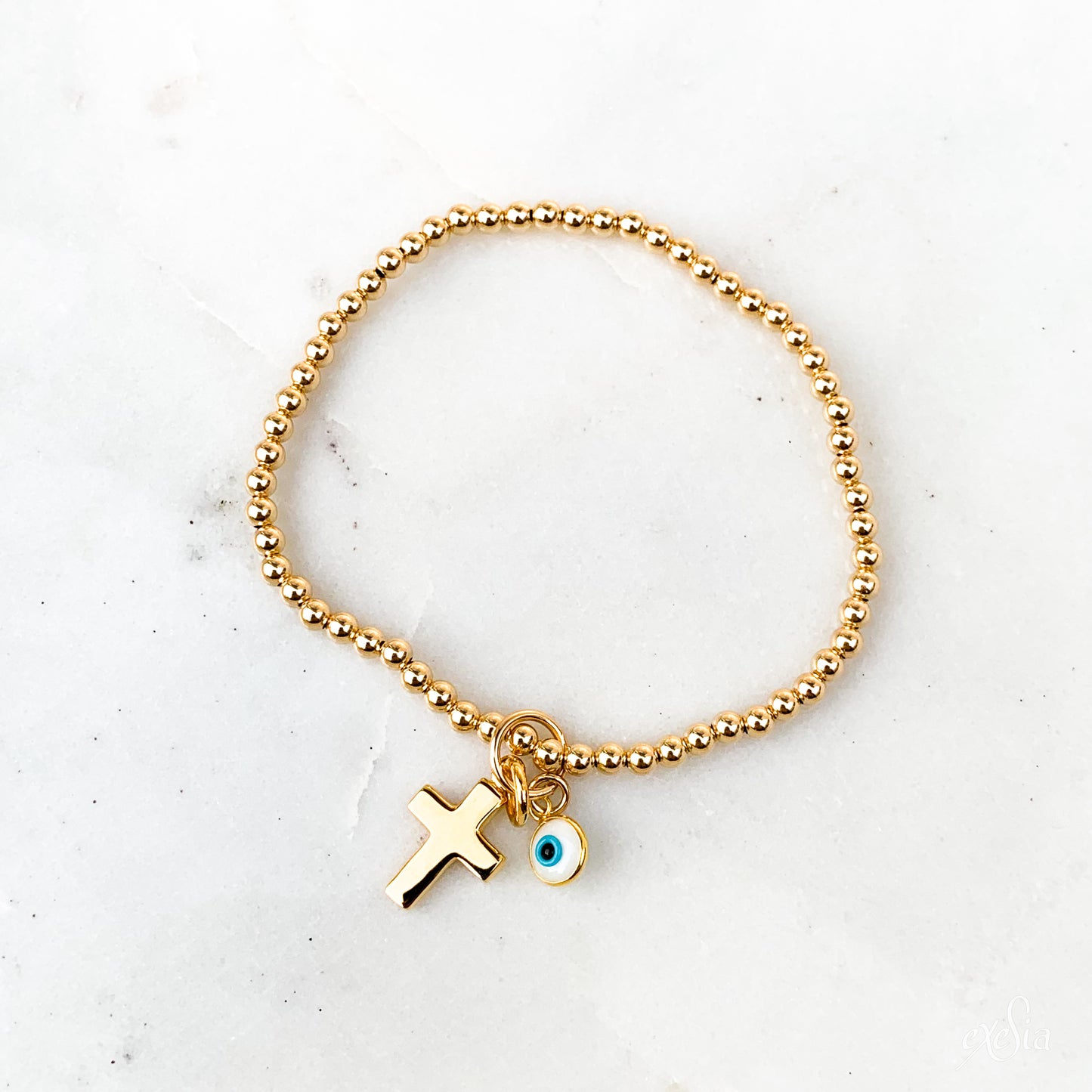 Mati Cross Bracelet