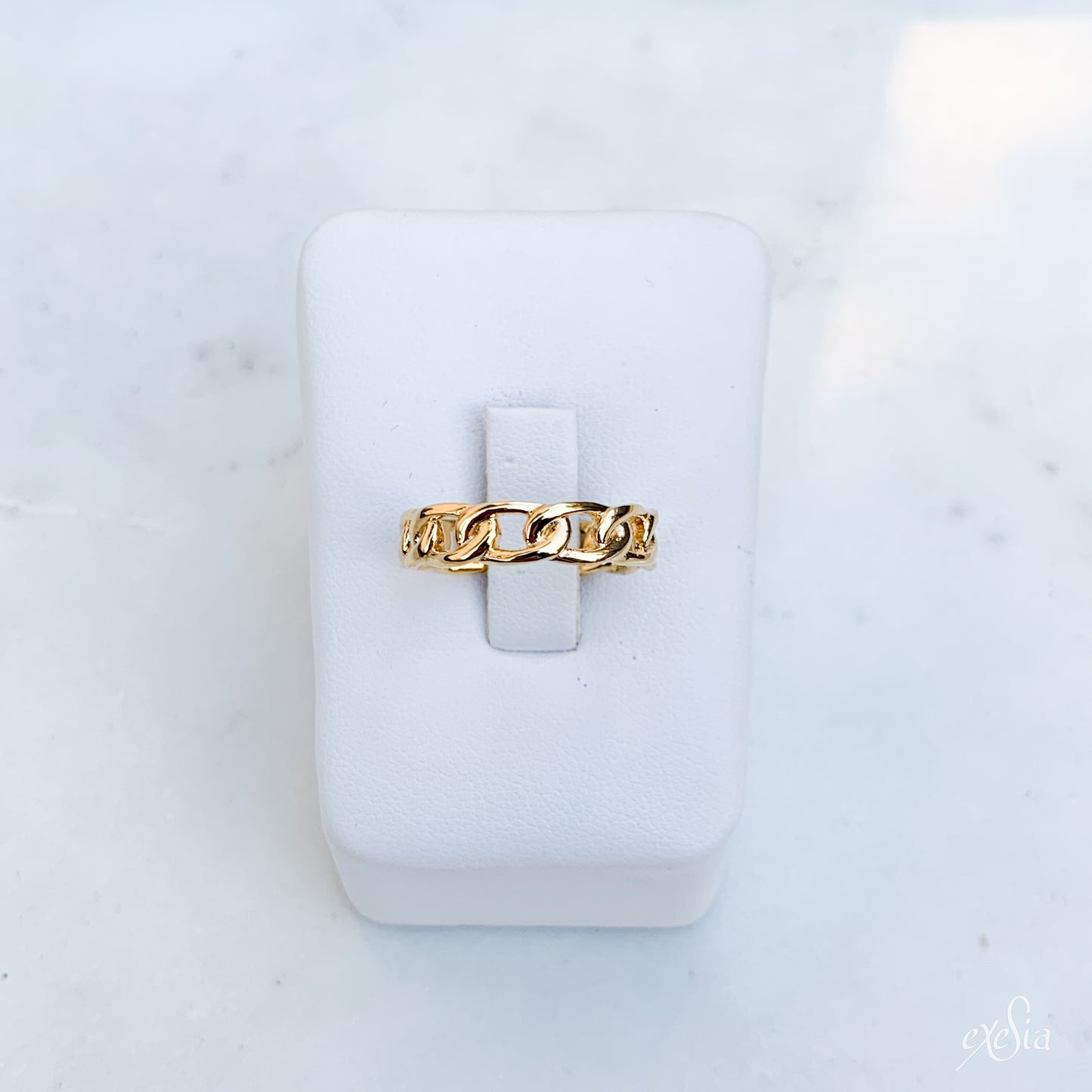 Olympia Gold Links Ring