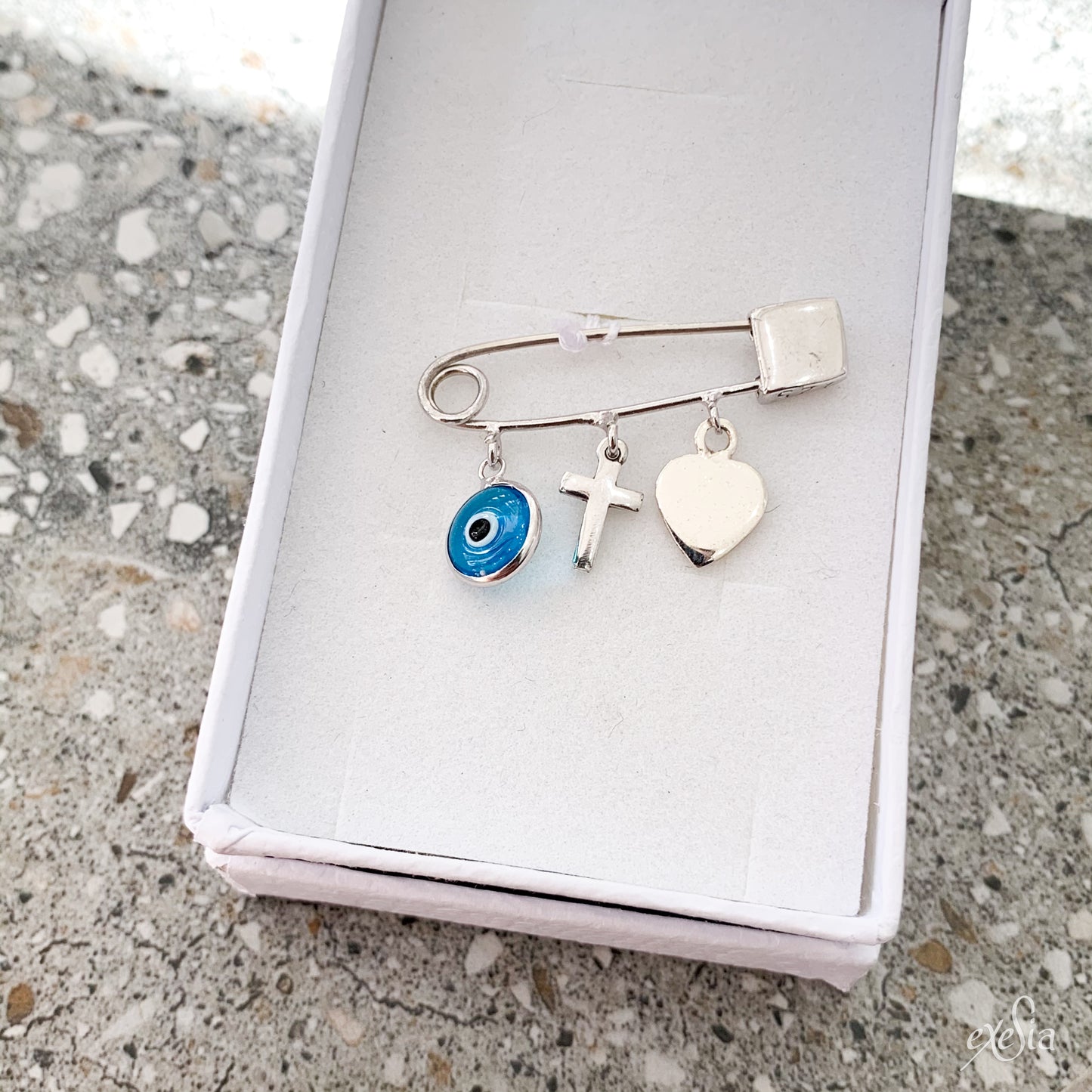Sterling Silver Baby Pin