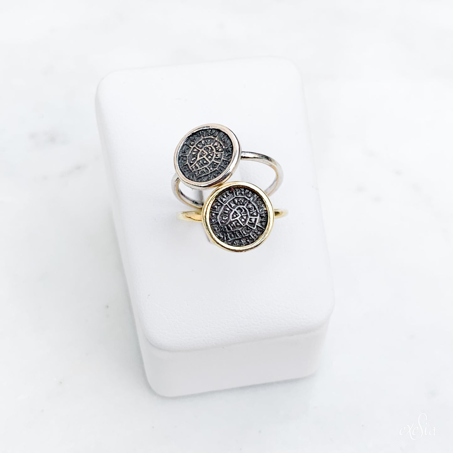 Phaistos Disc Ring