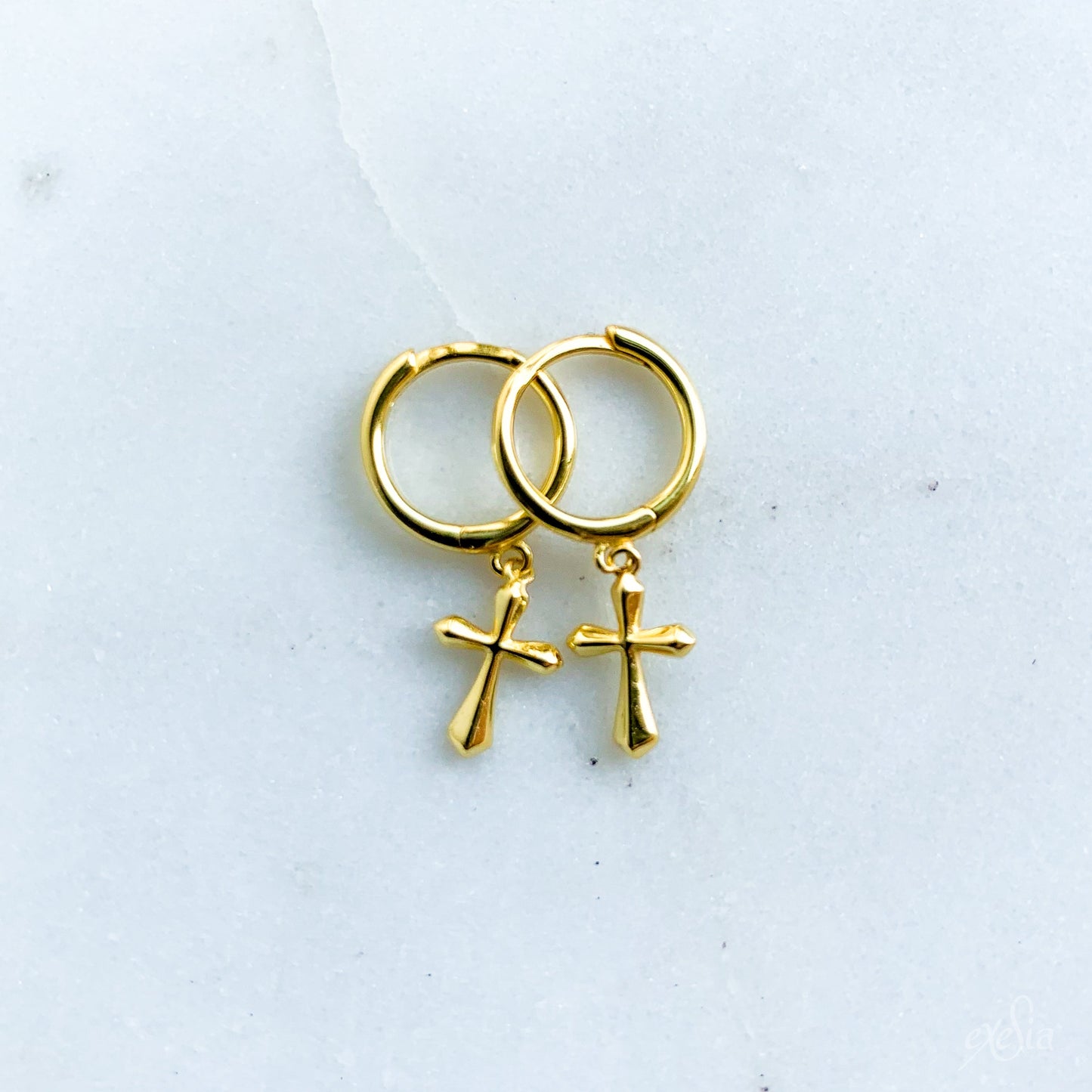 Mini Cross Hoops