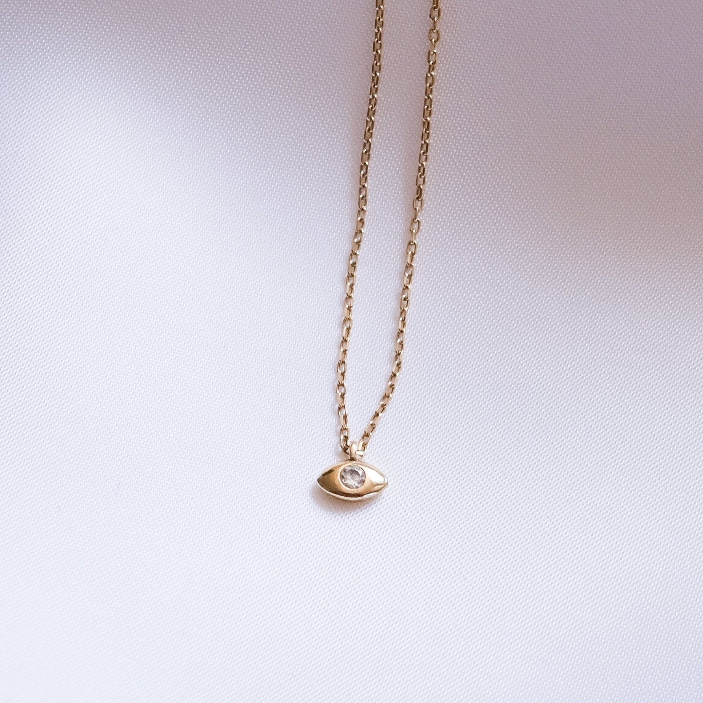 Mini Oval Mati Necklace