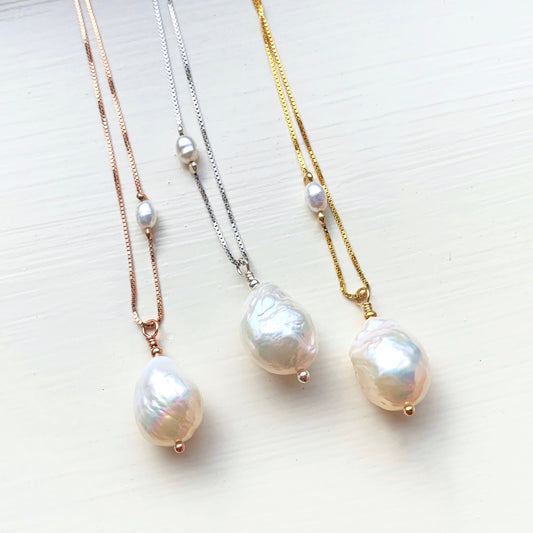 Mini me Keshi Pearl Necklace