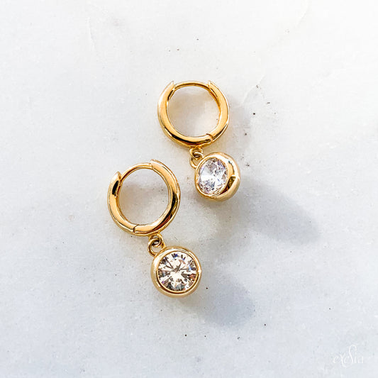 CZ 7mm Golden Mini Hoops