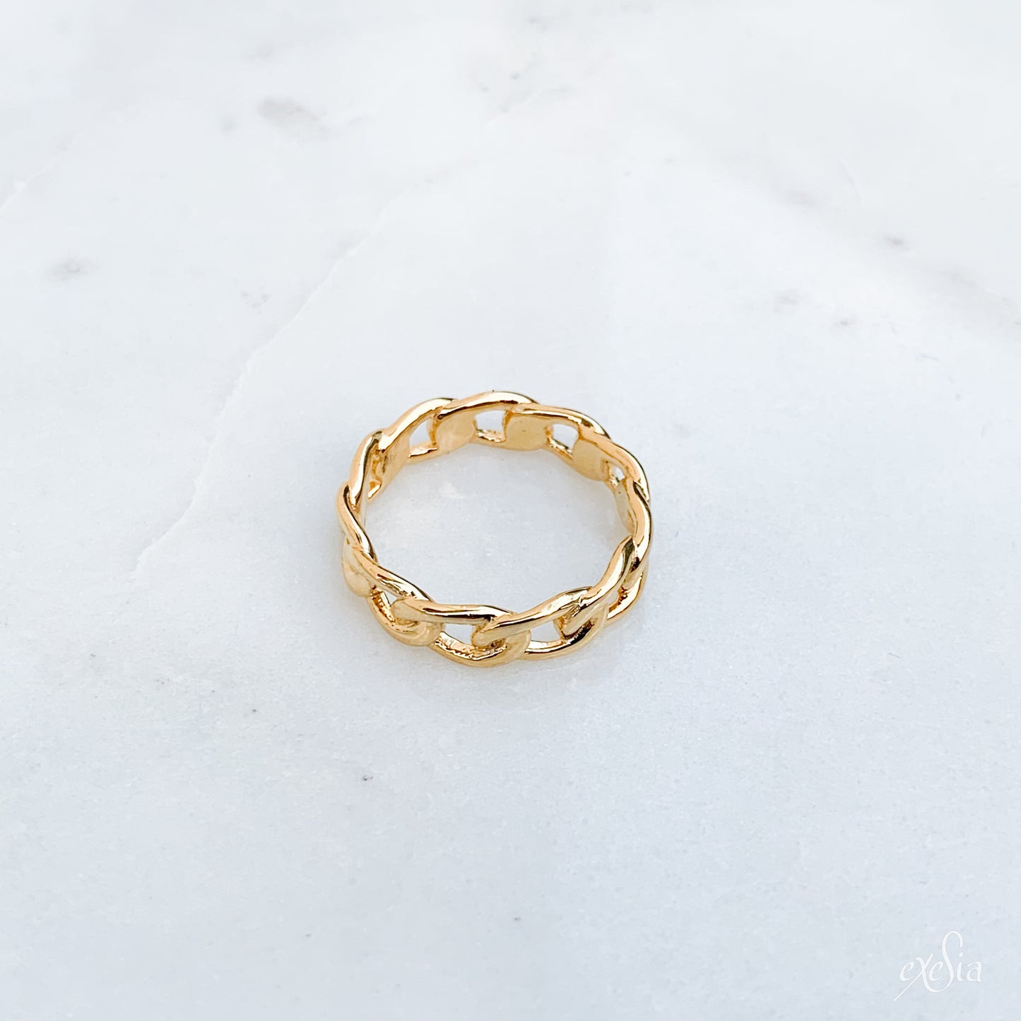 Olympia Gold Links Ring