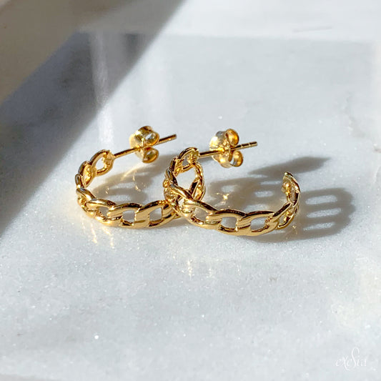 Olympia Link Semi Hoops