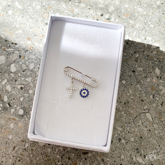 CZ Baby Pin