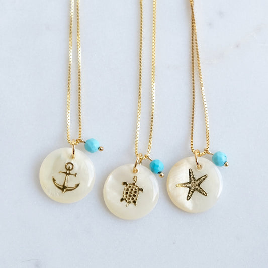 By the Sea Shell Necklace