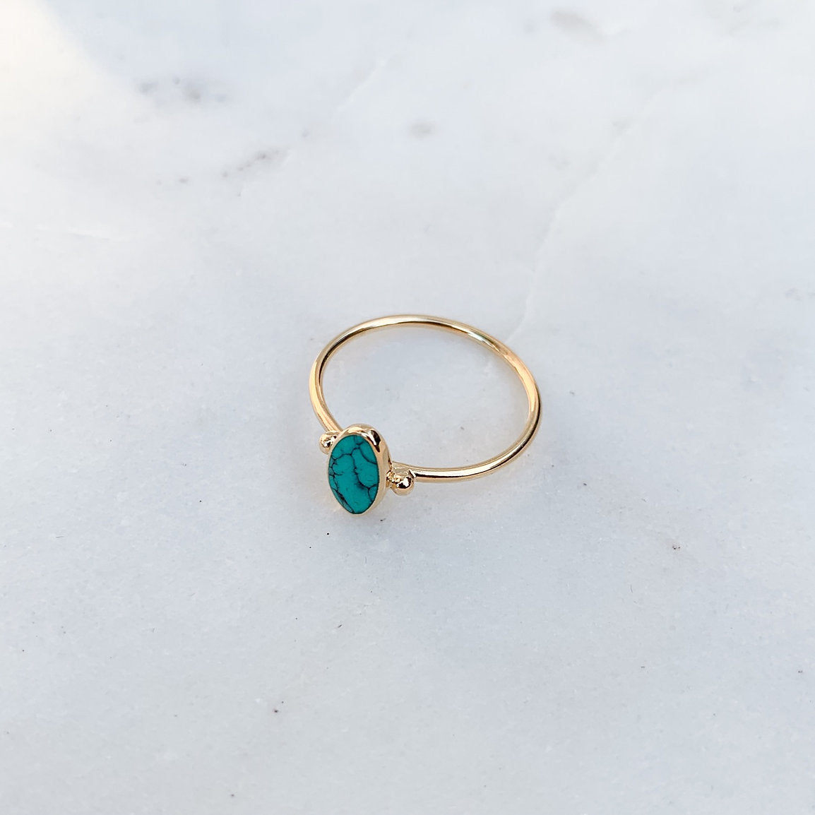 Golden Mini TQ Marquee Ring
